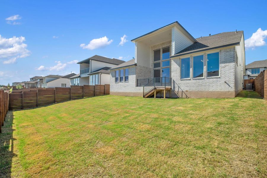 Front exterior of a new home in Provence - 60', Austin, TX, highlighting curb appeal (Image 2).