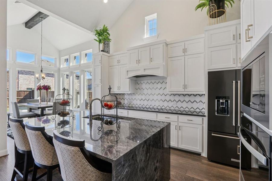 Furnished interior view inside a new home in , Northlake (Image 8).