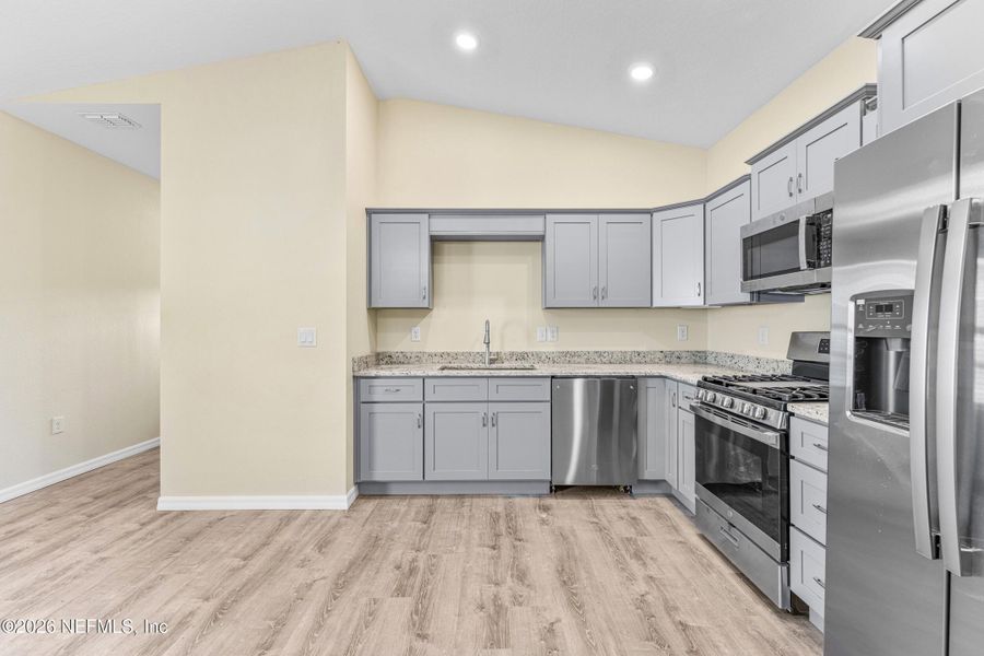 Furnished interior view inside a new home in , Satsuma (Image 5).