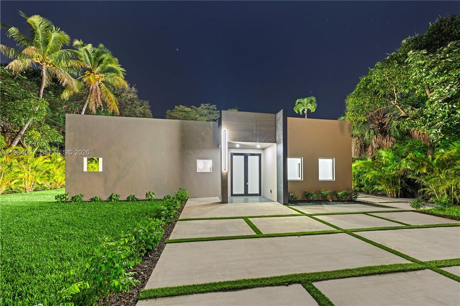 Front exterior of a new home in , North Miami, FL, highlighting curb appeal (Image 29).