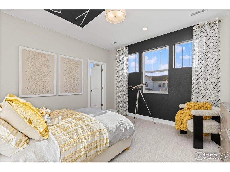 Furnished interior view inside a new home in Farmstead, Berthoud (Image 5).