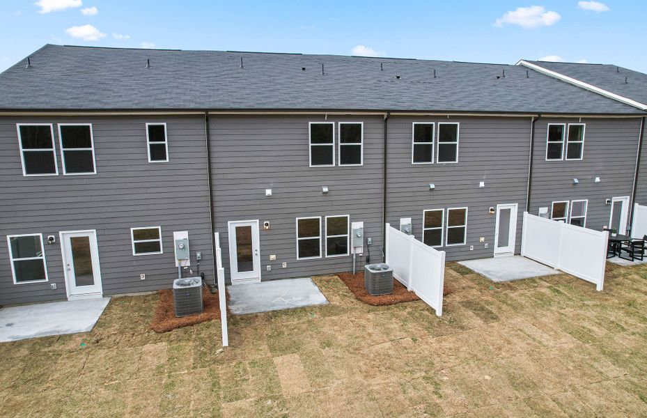 Exterior details and patio area of a home in Mallard Park, Charlotte (Image 26). Exterior details and patio area of a home in Mallard Park, Charlotte (Image 26).