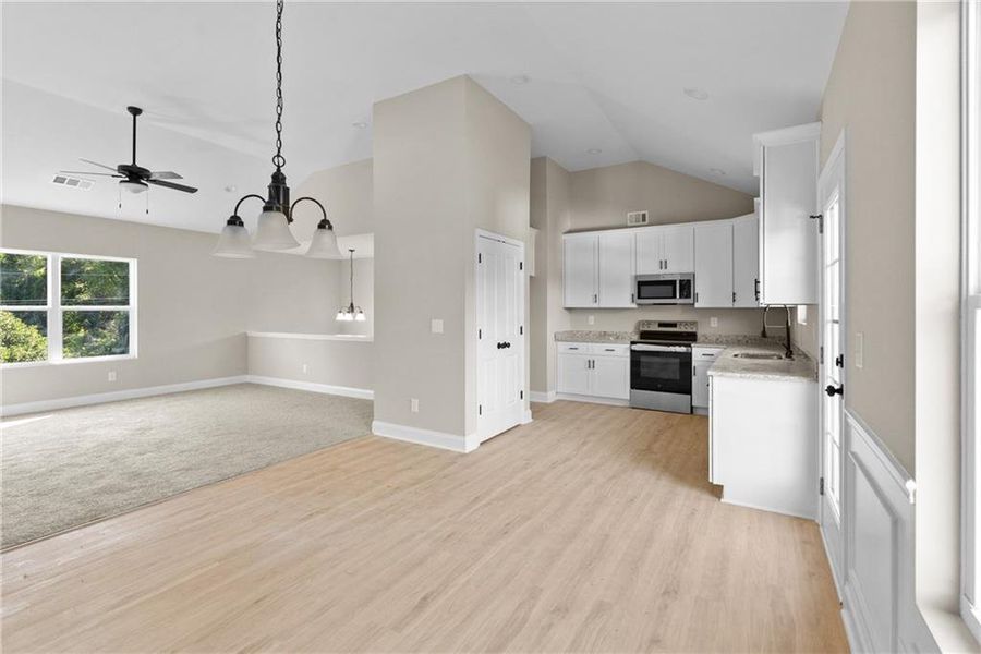 Spacious, unfurnished interior of a new home in , Cornelia (Image 33). Spacious, unfurnished interior of a new home in , Cornelia (Image 33).