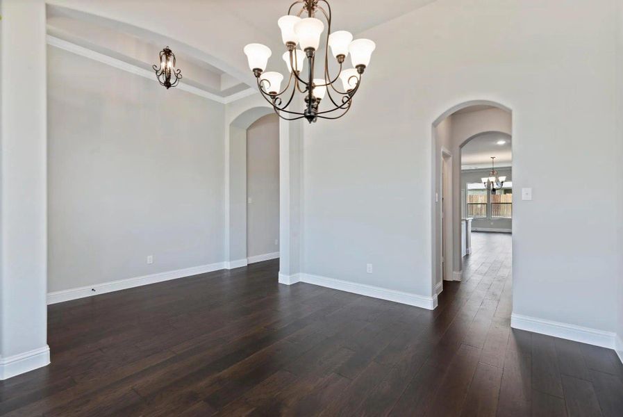 Dining Room | Concept 3015 at Silo Mills - Signature Series in Joshua, TX by Landsea Homes