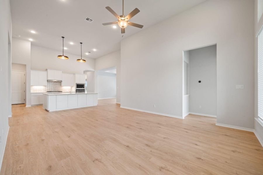 From Family Room to Open Concept Kitchen