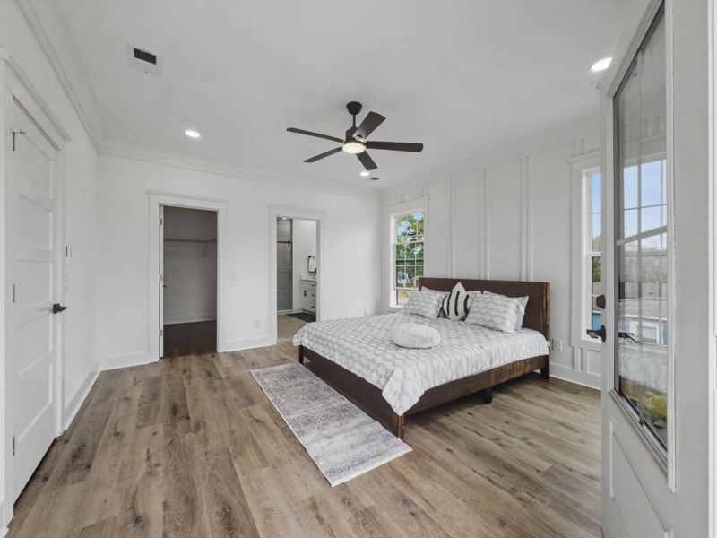 Furnished interior view inside a new home in , North Charleston (Image 16).