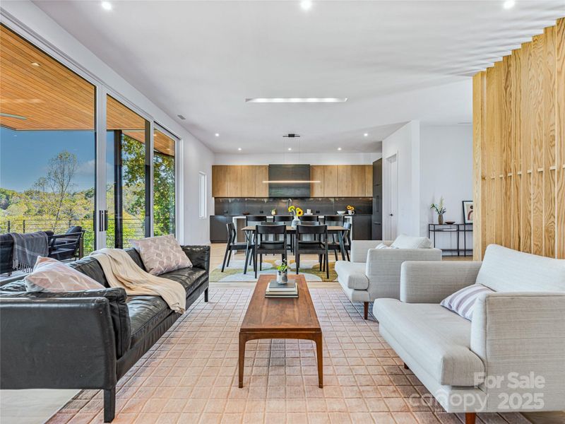 Furnished interior view inside a new home in , Asheville (Image 10).