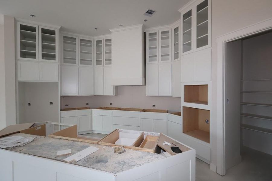 In-progress construction of a new home in Two Step Farm 50', Montgomery, TX (Image 16).