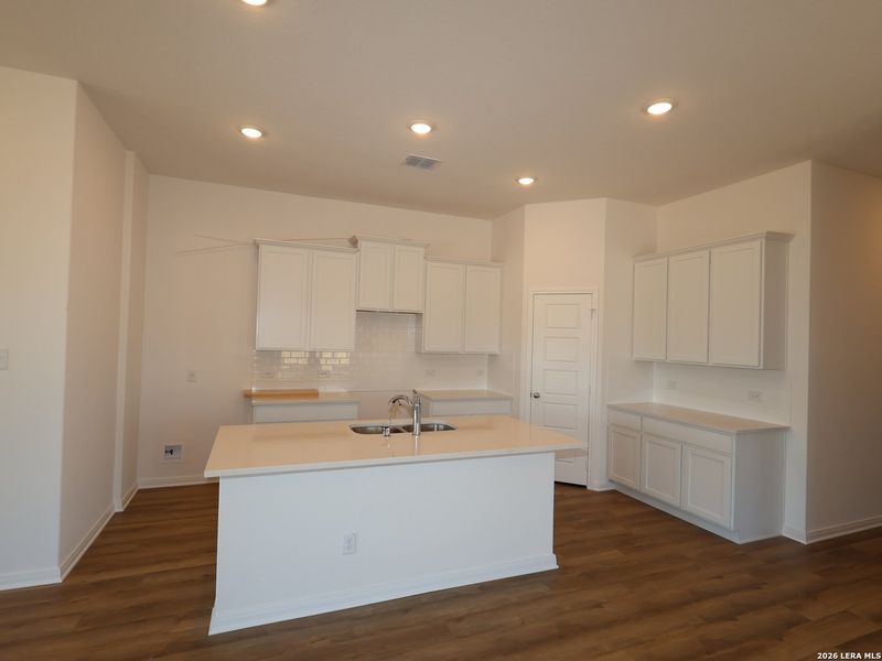 Furnished interior view inside a new home in Chaparral Ranch, Floresville (Image 6).