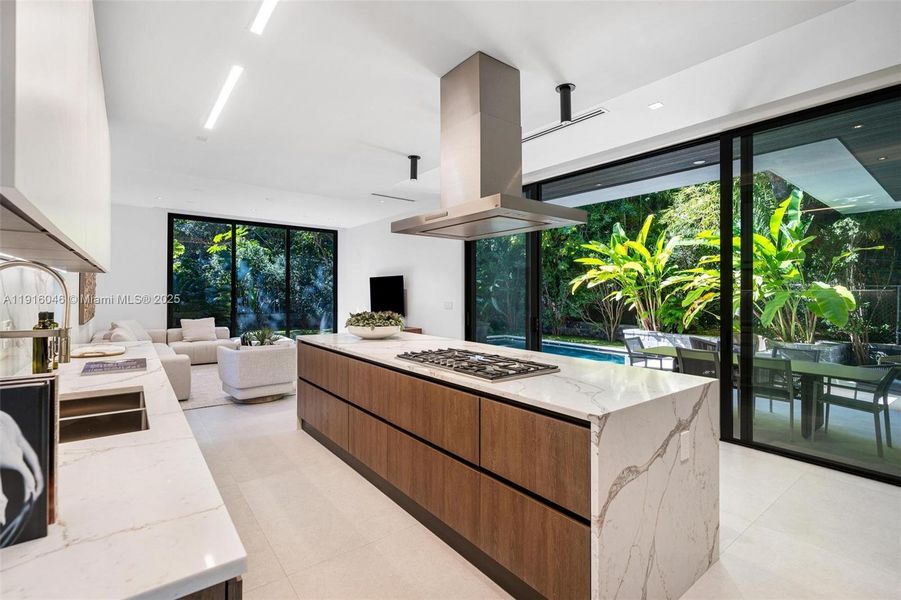 Furnished interior view inside a new home in , Miami (Image 48). Furnished interior view inside a new home in , Miami (Image 48).