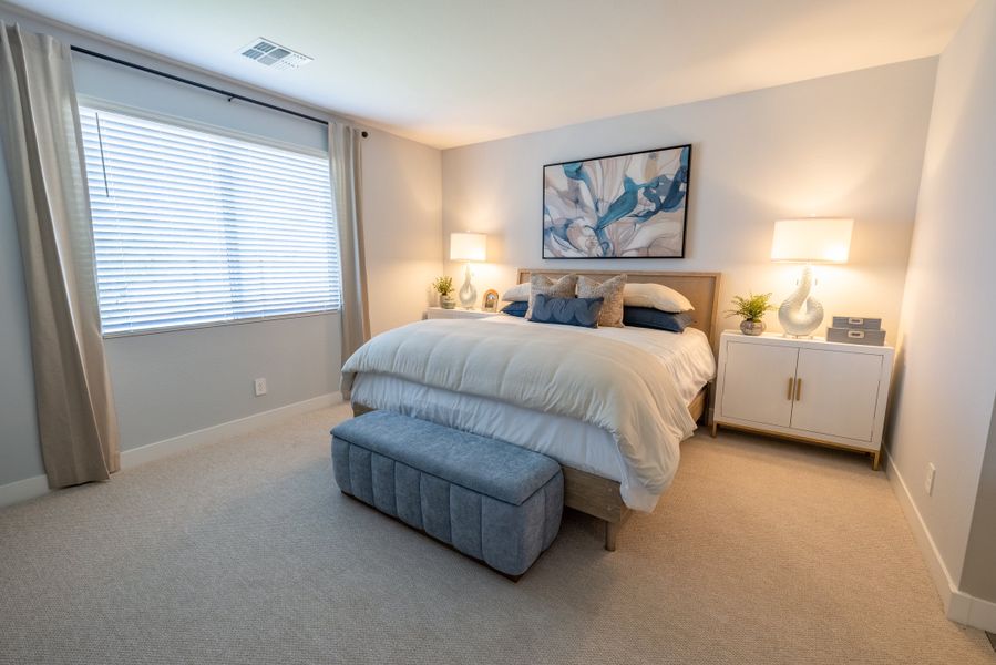 Furnished interior view inside a new home in White Tank Foothills Signature Series, Waddell (Image 16). Furnished interior view inside a new home in White Tank Foothills Signature Series, Waddell (Image 16).