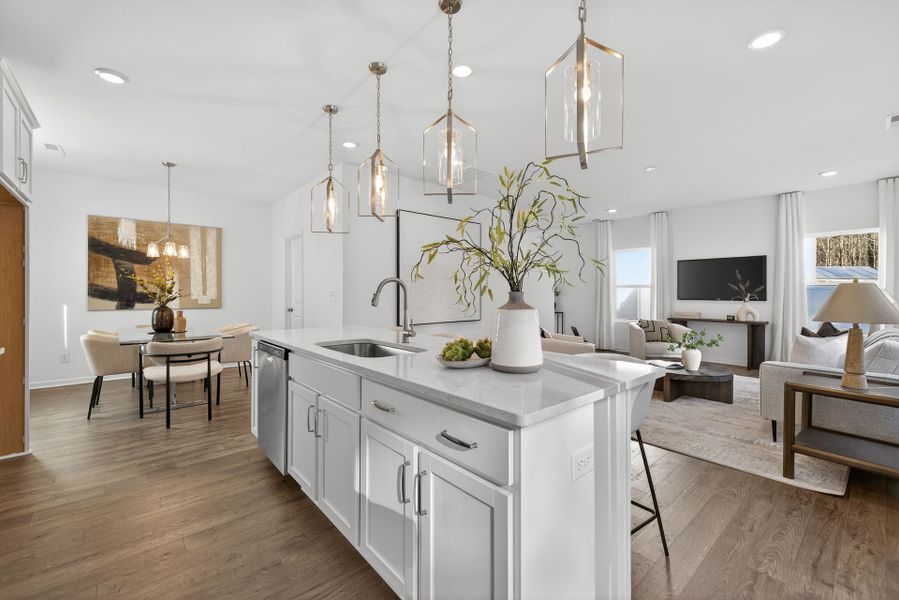 Furnished interior view inside a new home in Nathans Ridge, Lillington (Image 7).