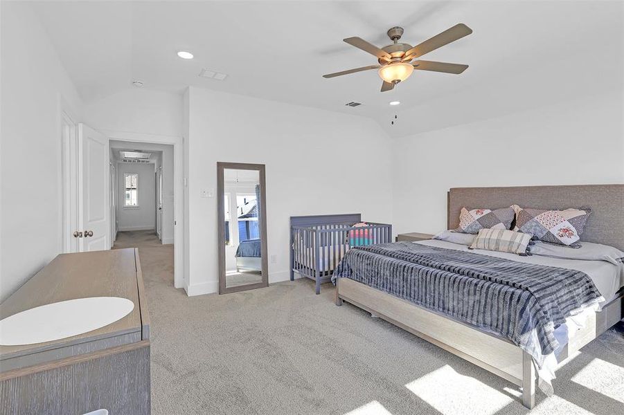 Furnished interior view inside a new home in Garden Collection at Union Park, Little Elm (Image 29).