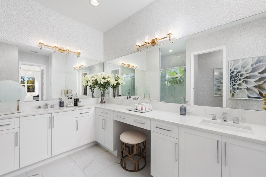 Representative furnished interior of a home built from the Halo by GL Homes in Valencia Sky (55+), Naples (Image 11).