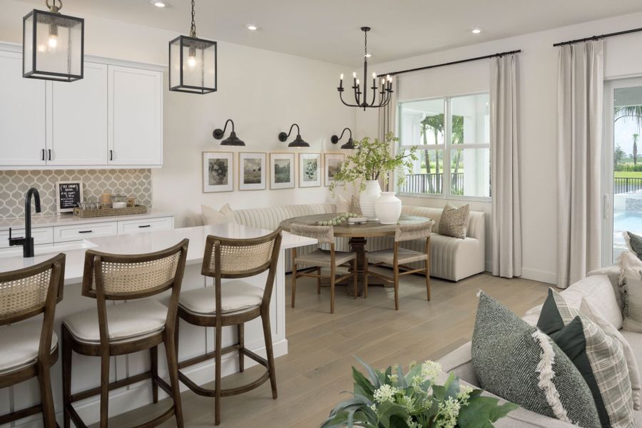 Representative furnished interior of a home built from the Canopy by Mattamy Homes in Tradition, Port St. Lucie (Image 8). Representative furnished interior of a home built from the Canopy by Mattamy Homes in Tradition, Port St. Lucie (Image 8).