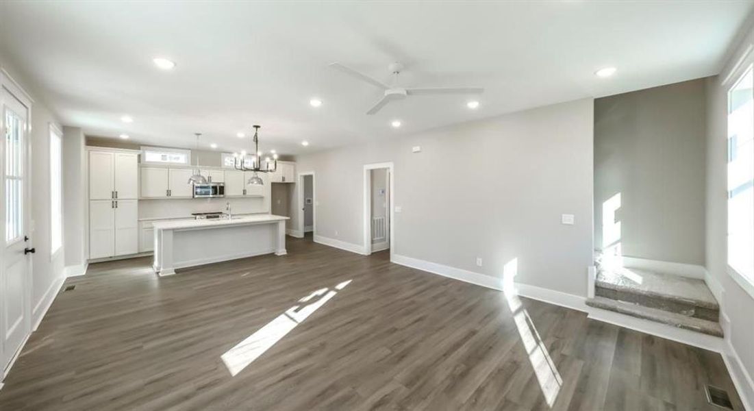 Spacious, unfurnished interior of a new home in , Bowdon (Image 31).