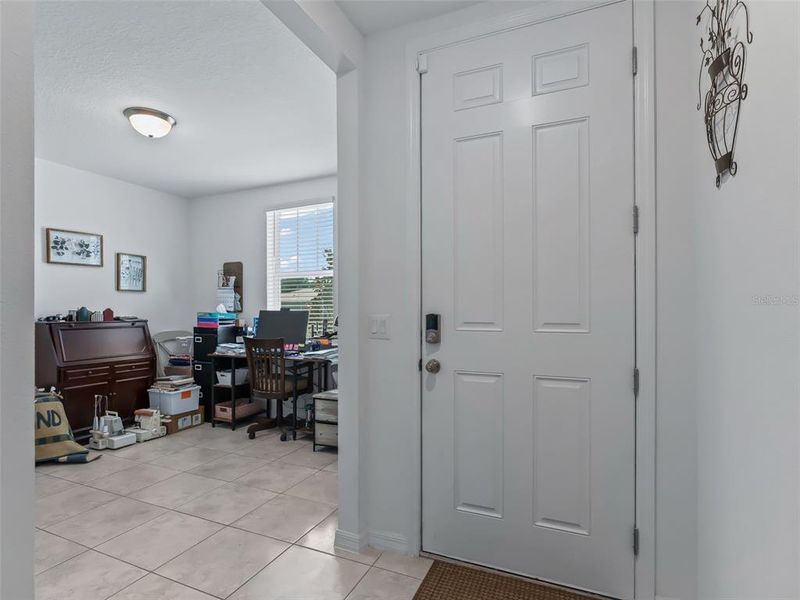 Furnished interior view inside a new home in Fox Pointe at Rivers Edge, Leesburg (Image 39).