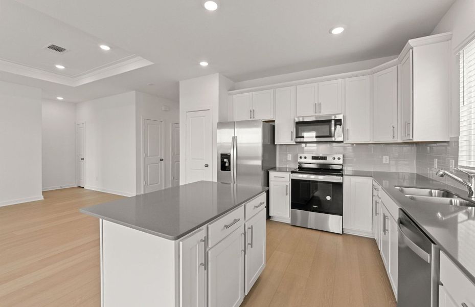 Furnished interior view inside a new home in Skyview, Belton (Image 5).