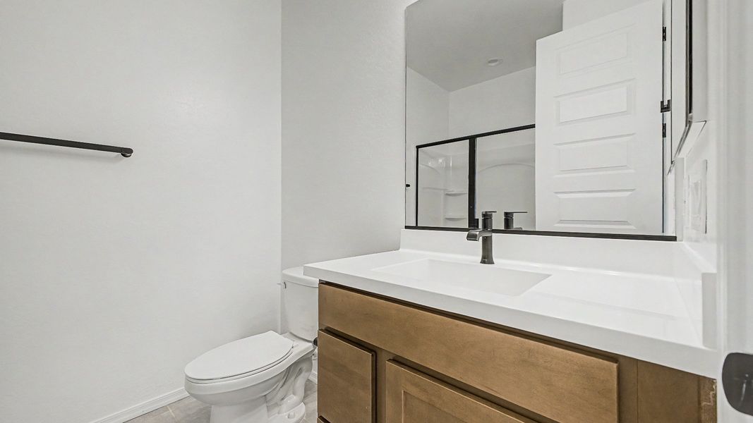 Larkspur Home Plan - Second Bathroom Larkspur Home Plan - Second Bathroom