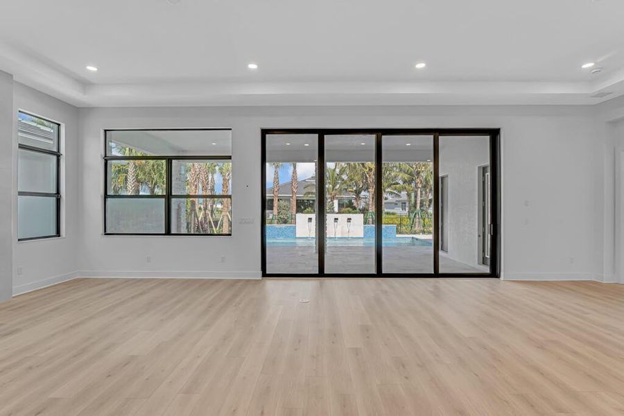 Furnished interior view inside a new home in Esprit at Avenir, Palm Beach Gardens (Image 49). Furnished interior view inside a new home in Esprit at Avenir, Palm Beach Gardens (Image 49).