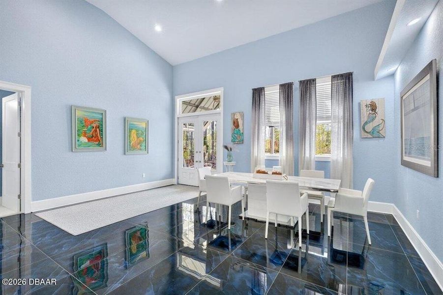 Furnished interior view inside a new home in , Ormond Beach (Image 3). Furnished interior view inside a new home in , Ormond Beach (Image 3).