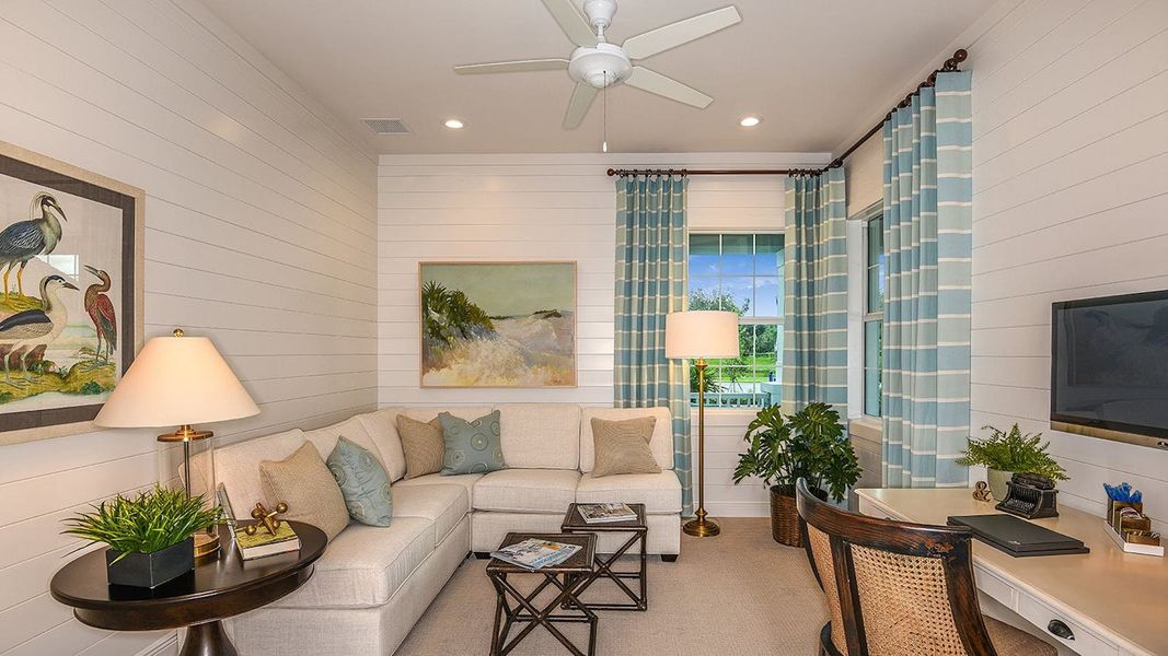Representative furnished interior of a home built from the Bright Meadow 2 by Neal Communities in Verandah Real Estate and Homes for Sale in Fort Myers, FL - Neal Communities, Fort Myers (Image 9).
