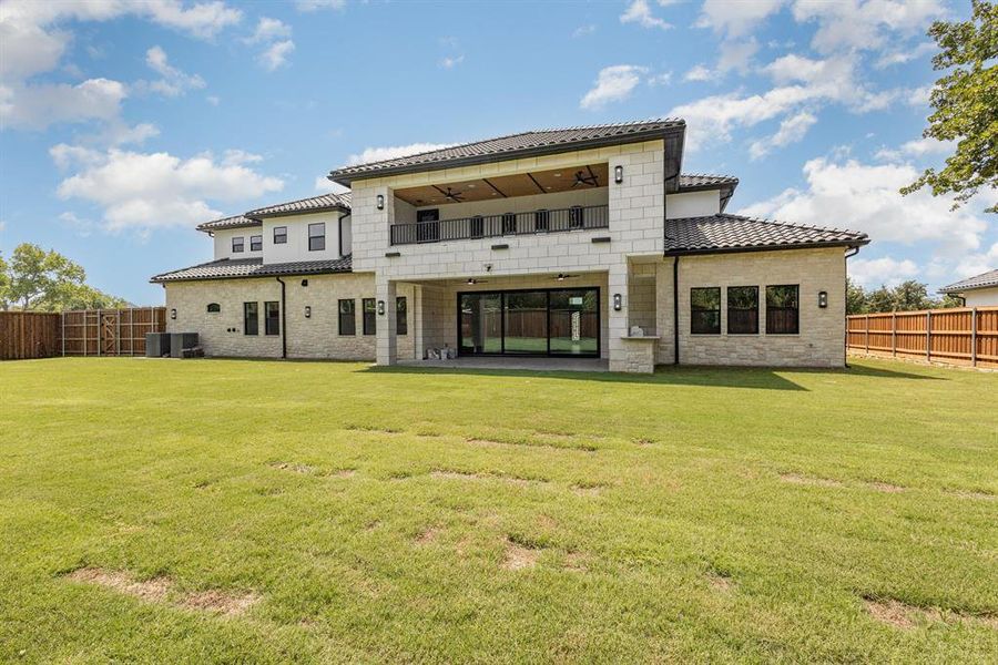 Front exterior of a new home in , Colleyville, TX, highlighting curb appeal (Image 1).