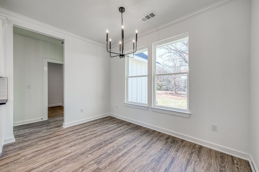 Representative unfurnished interior of a home built from the Loretta by Zeal Home Builders in Horizon Meadow Estates, Paradise (Image 125). Representative unfurnished interior of a home built from the Loretta by Zeal Home Builders in Horizon Meadow Estates, Paradise (Image 125).