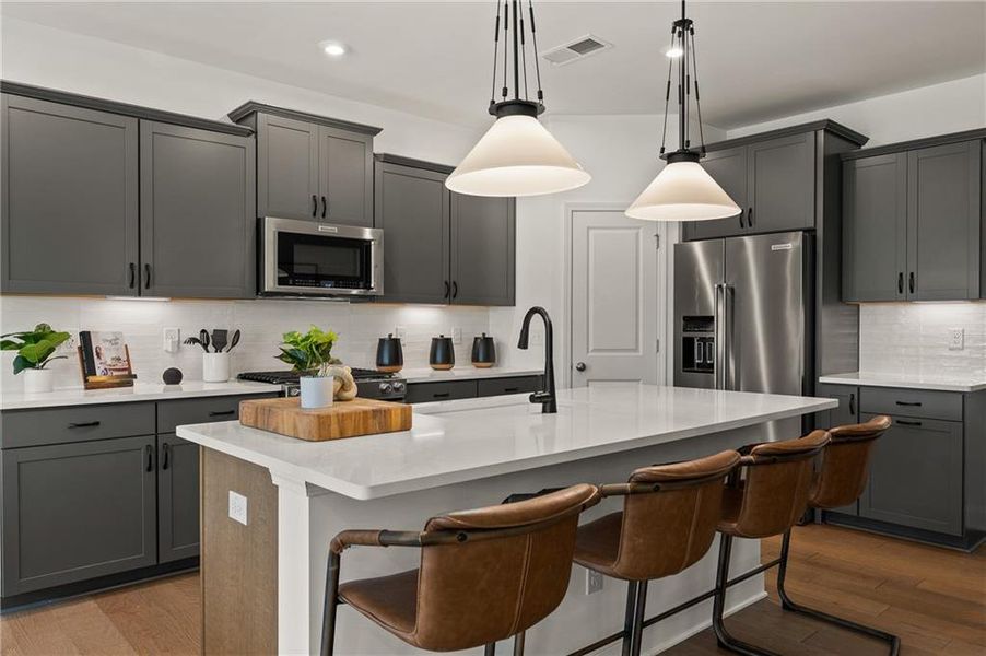 Furnished interior view inside a new home in Berkeley Mill, Cumming (Image 8).