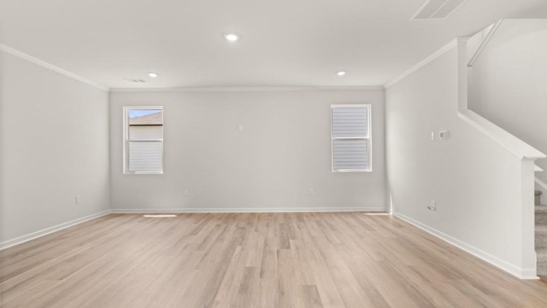Spacious, unfurnished interior of a new home in Braselton Village, Braselton (Image 20). Spacious, unfurnished interior of a new home in Braselton Village, Braselton (Image 20).