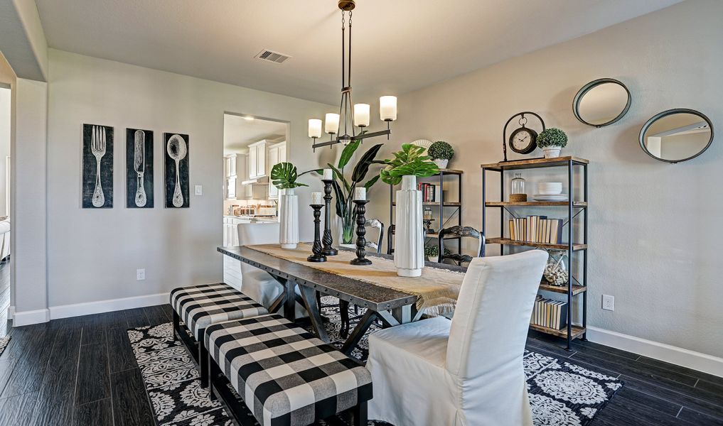 Inviting dining room