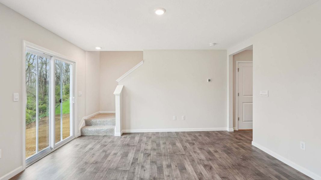 Spacious, unfurnished interior of a new home in The Pines at Blake Farm, Wilmington (Image 12). Spacious, unfurnished interior of a new home in The Pines at Blake Farm, Wilmington (Image 12).