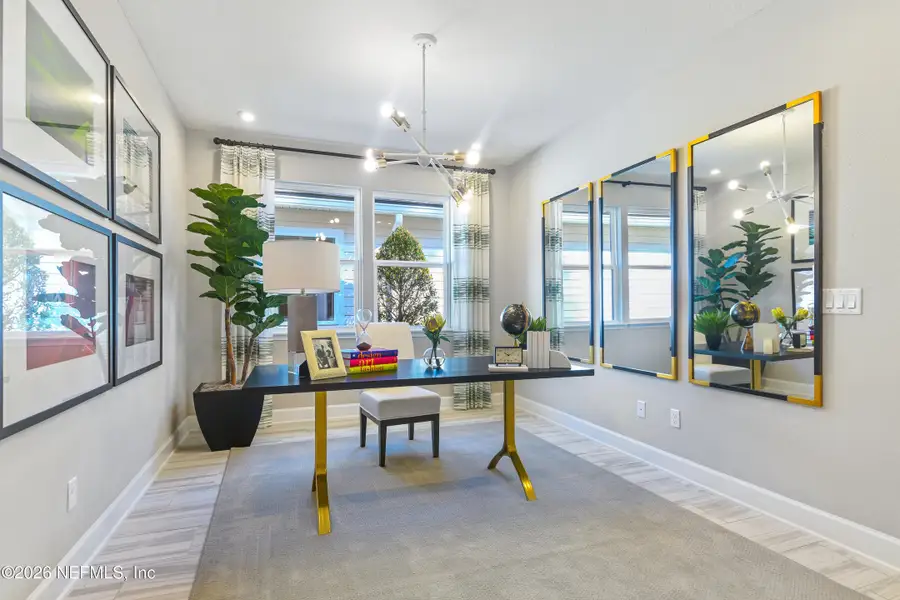 Furnished interior view inside a new home in , Palm Coast (Image 6).