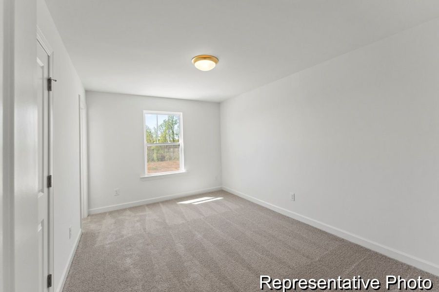 Spacious, unfurnished interior of a new home in Lake Royale, Louisburg (Image 12). Spacious, unfurnished interior of a new home in Lake Royale, Louisburg (Image 12).