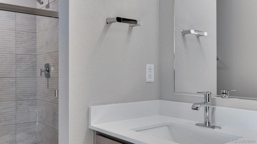 Close-up of interior finishes inside a home in Horizon Uptown, Aurora (Image 13).