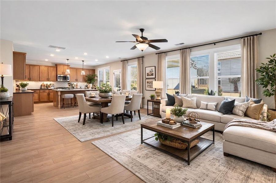 Furnished interior view inside a new home in , Villa Rica (Image 7).