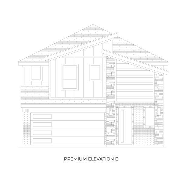 Representative rendering of the exterior for the Jackson Select F by First Texas Homes (Image 9).