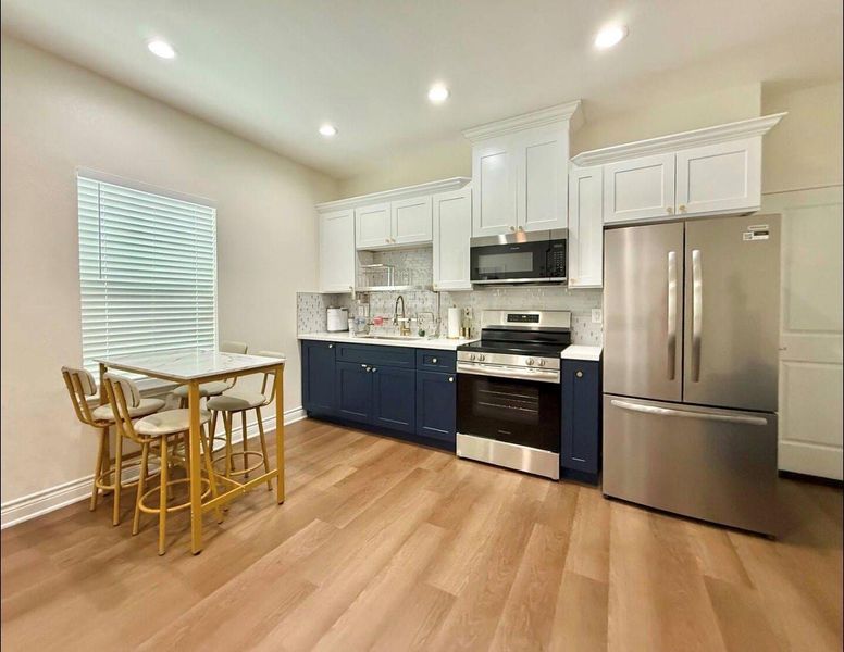 Furnished interior view inside a new home in , Galveston (Image 3). Furnished interior view inside a new home in , Galveston (Image 3).