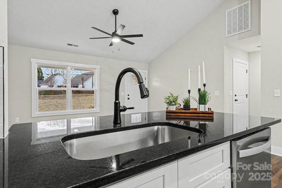 popular open concept voted best for Entertaining