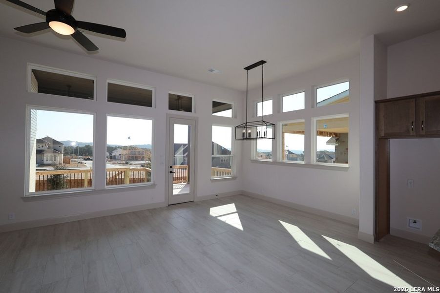 Spacious, unfurnished interior of a new home in Windsong - Reserve Series, Boerne (Image 7).