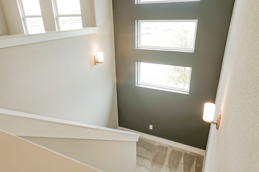 Representative furnished interior of a home built from the The Lilac by Lillian Custom Homes in Polo Ridge, Heath (Image 7).