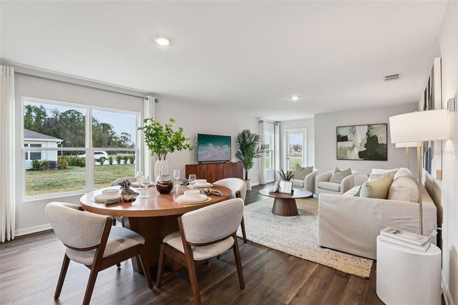 Furnished interior view inside a new home in Wynnstone, Davenport (Image 8).