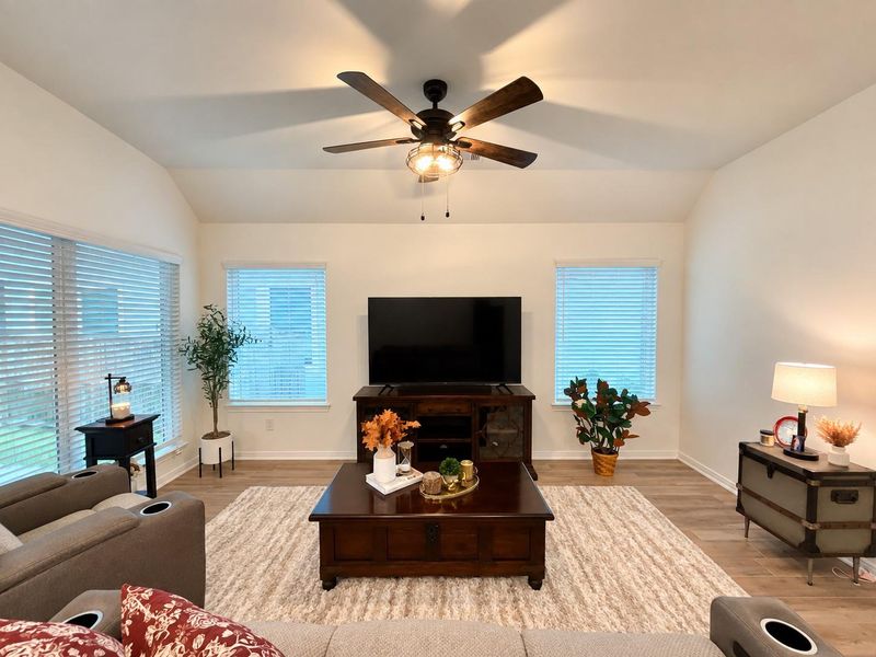 Furnished interior view inside a new home in Woodforest, Montgomery (Image 15).