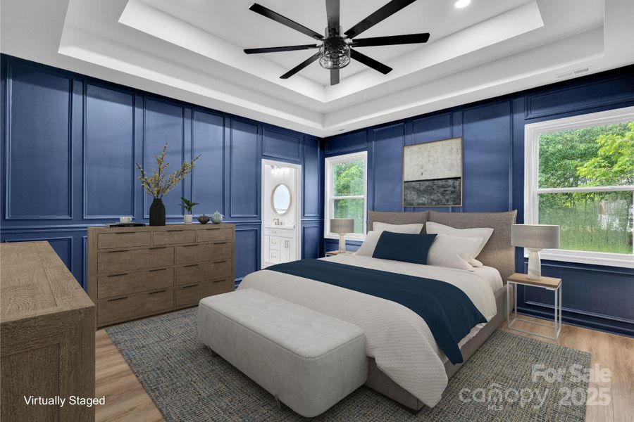 Furnished interior view inside a new home in , Shelby (Image 16).