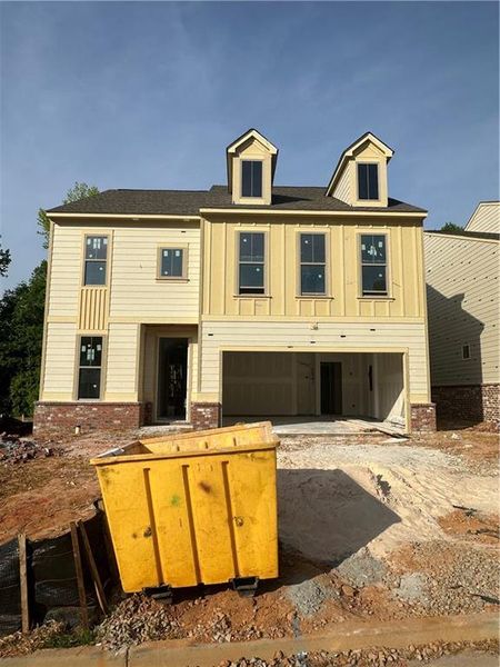 In-progress construction of a new home in , Buford, GA (Image 3).