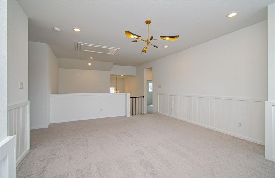 Spacious, unfurnished interior of a new home in Harvest Green, Richmond (Image 16).