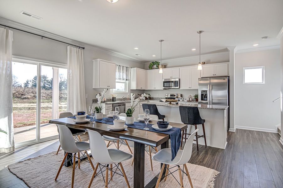 Representative furnished interior of a home built from the Russell - Genesis Value Collection by Mungo Homes in Avenue One, Castle Hayne (Image 5).