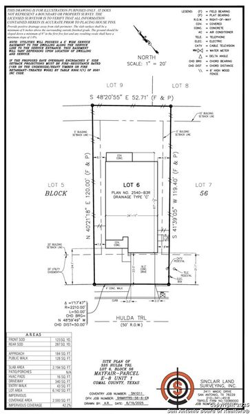 2D floor plan layout of this home in Mayfair, New Braunfels, TX (Image 4).
