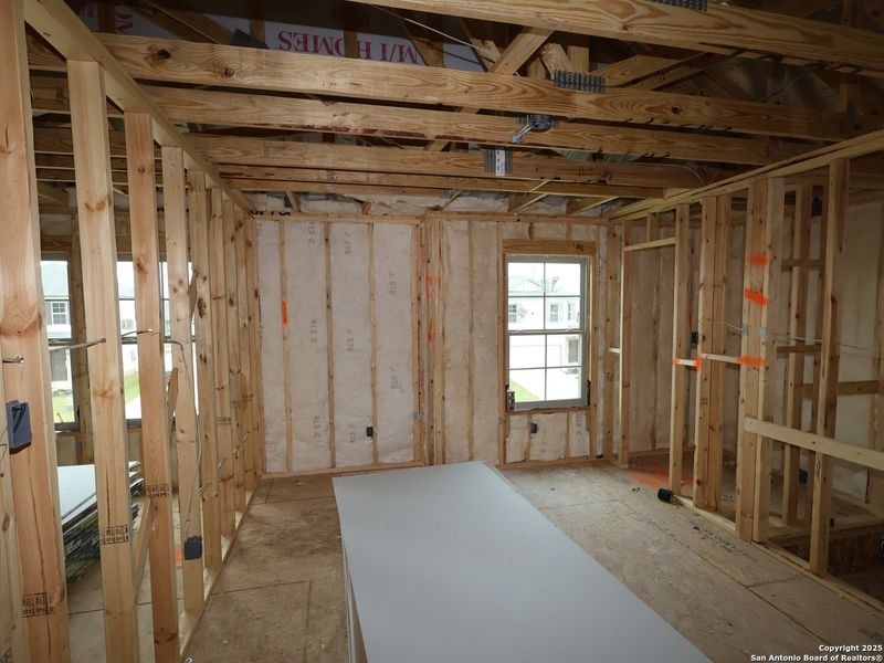 In-progress construction of a new home in Winding Brook, San Antonio, TX (Image 24).