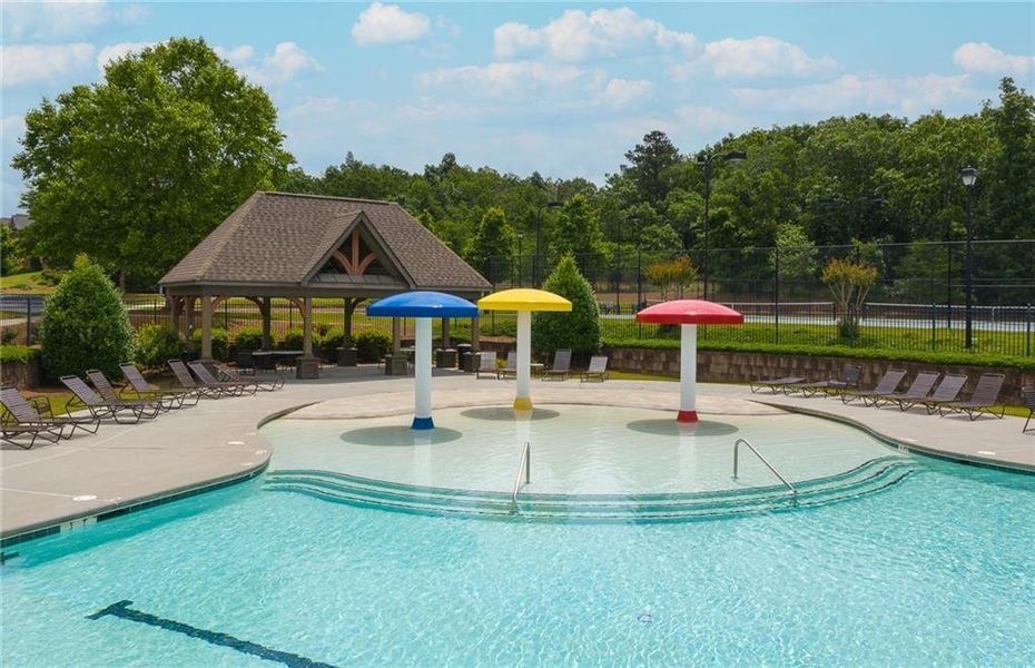 Community amenities in Sierra Creek, Hoschton (Image 55).